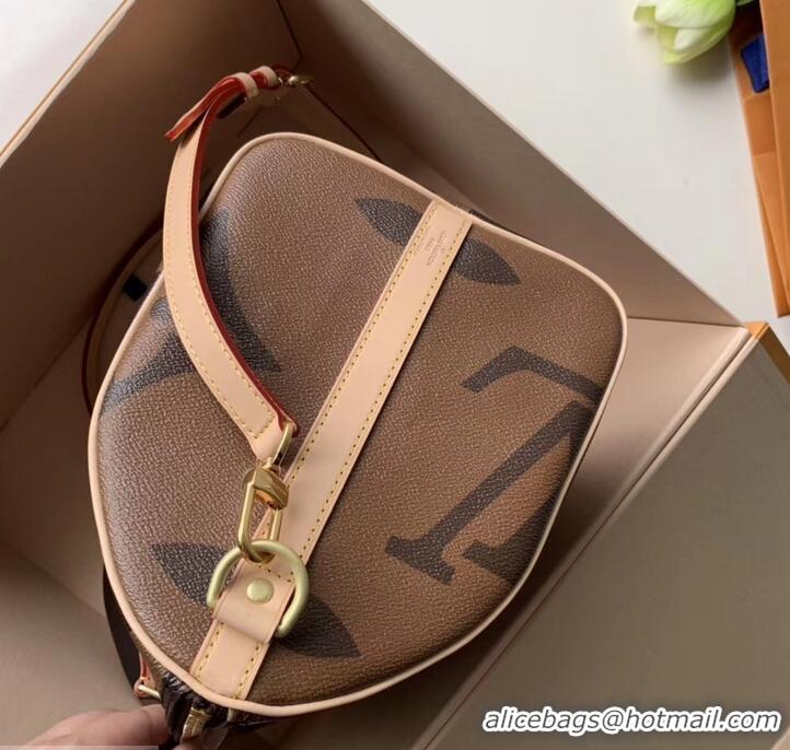 Durable Louis Vuitton Monogram Canvas and Reverse Speedy 30 Bandouliere Bag M41112 2019