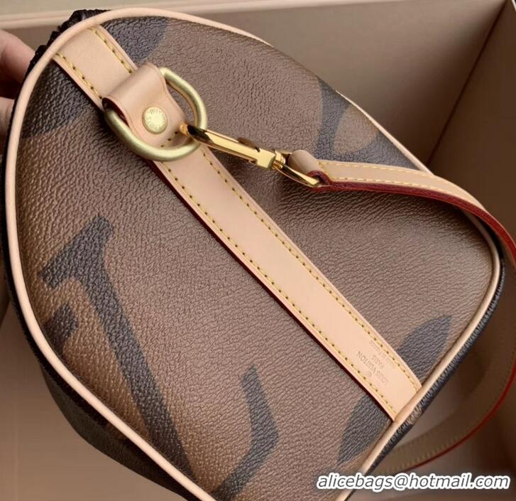 Cheap Louis Vuitton Monogram Canvas and Reverse Speedy 25 Bandouliere Bag M41113 2019 