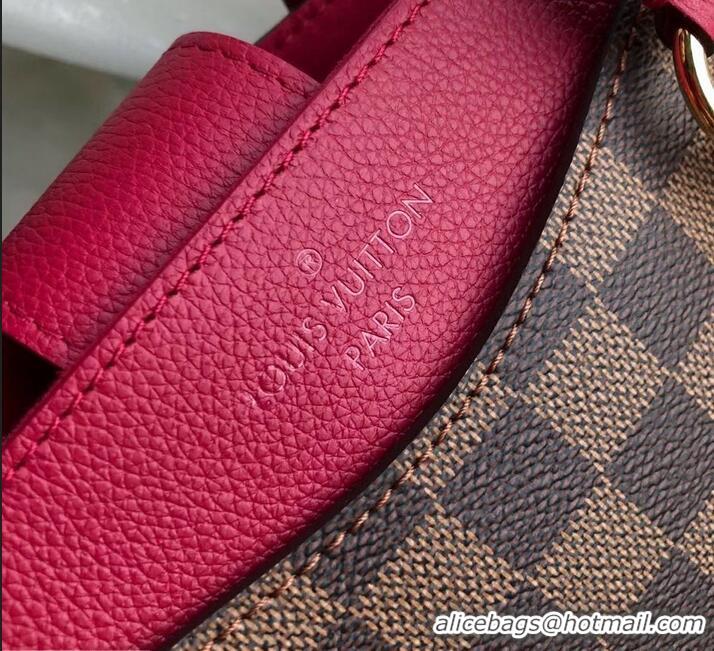 Discount Louis Vuitton Damier Ebene Canvas LV Riverside Tote Bag N40052 Lie de Vin 2019