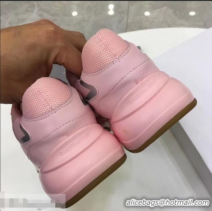 Online Cheapest Discount Dior Calfskin Sneaker D0801 Pink Mesh