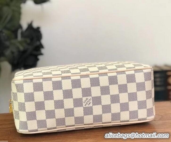 Inexpensive Louis Vuitton Toiletry 25 Bag Damier Azur Canvas M475311