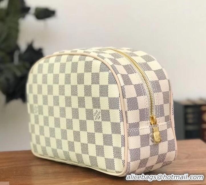 Inexpensive Louis Vuitton Toiletry 25 Bag Damier Azur Canvas M475311