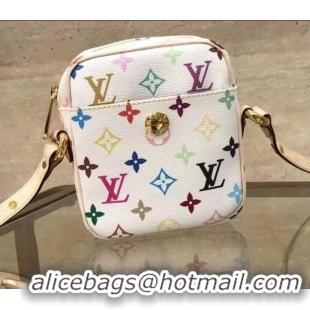 Discount Louis Vuitton Monogram Multicolor Lift Shoulder Pochette Bag M40055 White