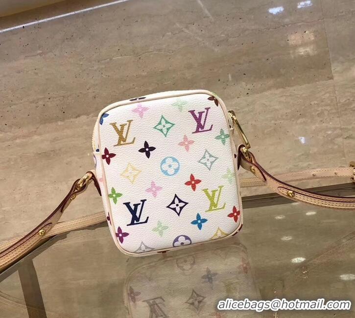 Discount Louis Vuitton Monogram Multicolor Lift Shoulder Pochette Bag M40055 White