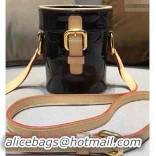 Classic Louis Vuitton Vintage Monogram Vernis Mini Container Bag M40021 Amarante 2019