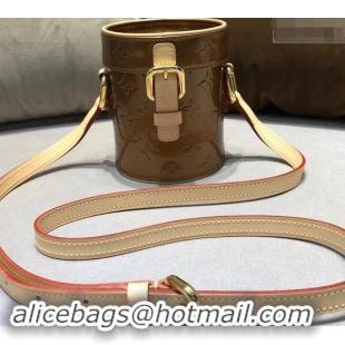 Popular Style Louis Vuitton Vintage Monogram Vernis Mini Container Bag M40021 Caramel 2019