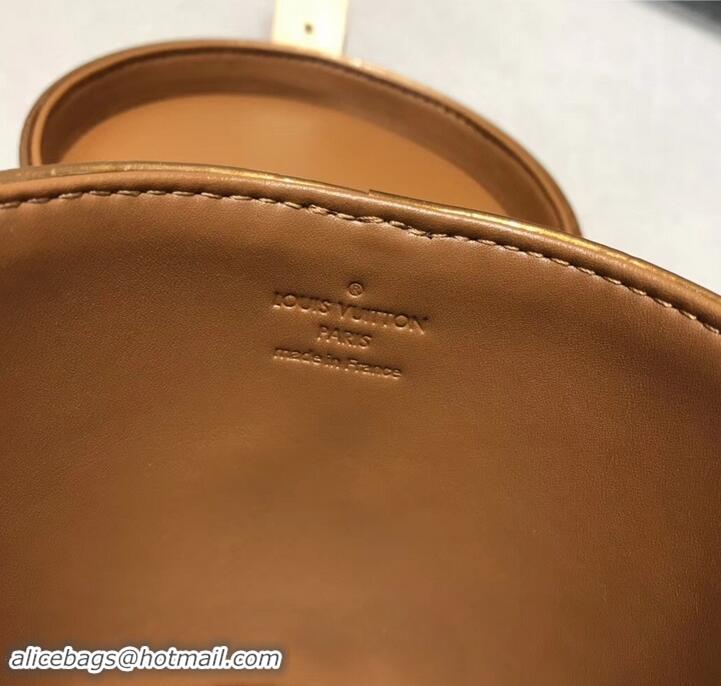 Popular Style Louis Vuitton Vintage Monogram Vernis Mini Container Bag M40021 Caramel 2019