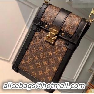 Pretty Style Louis Vuitton Trunks Phone Holder Mini Chain Bag M63913 Monogram Canvas 2019