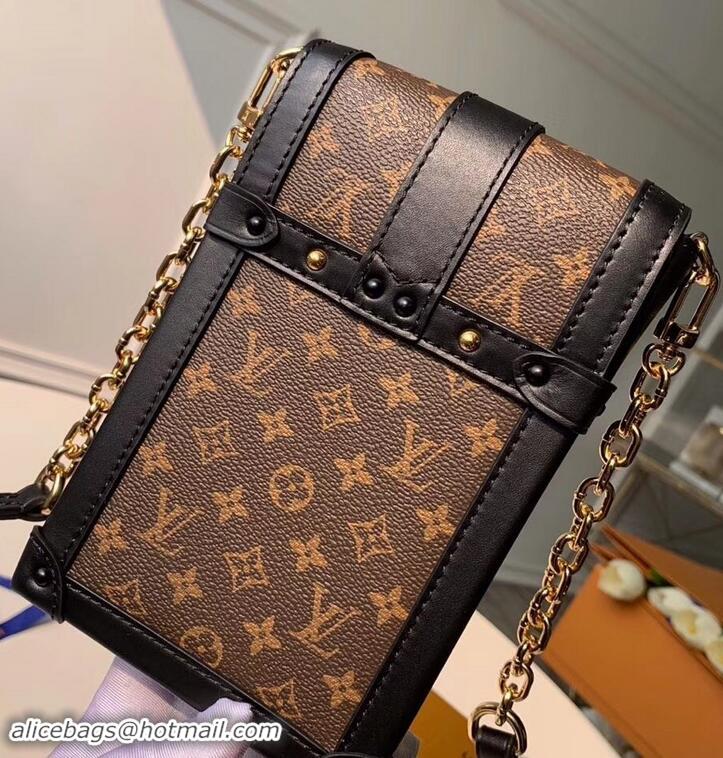 Pretty Style Louis Vuitton Trunks Phone Holder Mini Chain Bag M63913 Monogram Canvas 2019