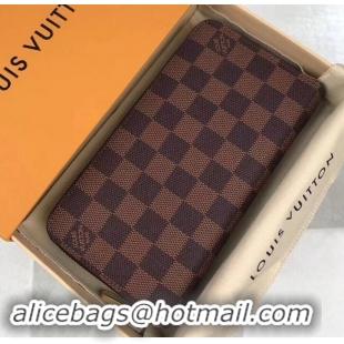 Well Crafted louis vuitton zippy wallet damier ebene n41661