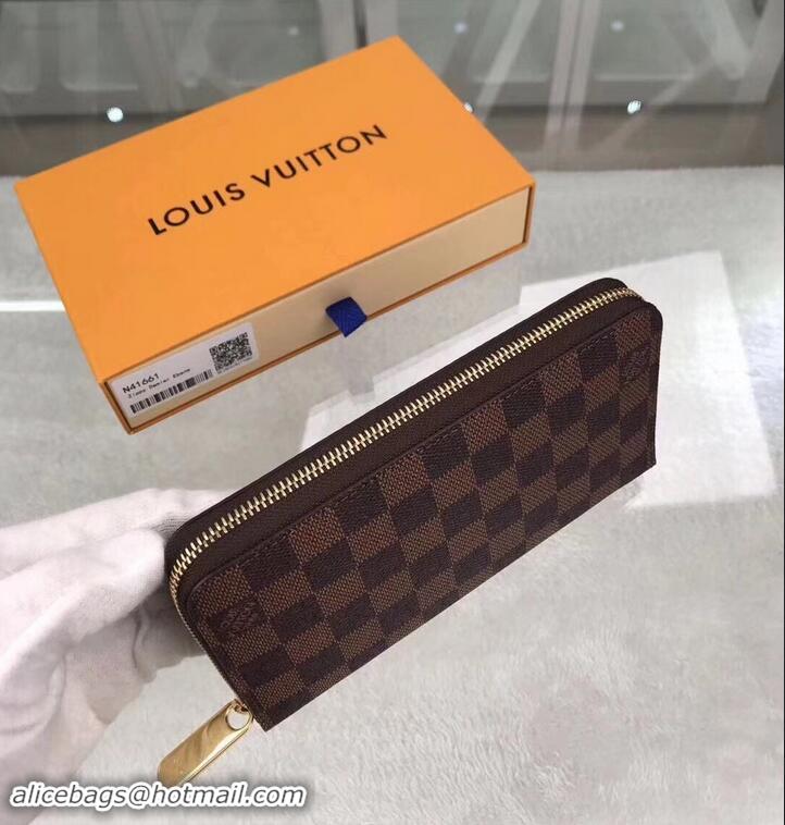 Well Crafted louis vuitton zippy wallet damier ebene n41661