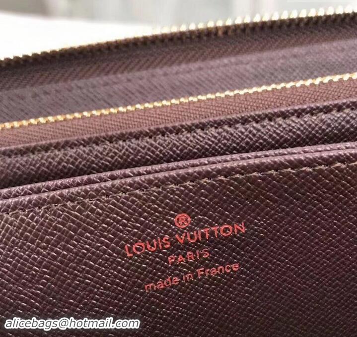 Well Crafted louis vuitton zippy wallet damier ebene n41661