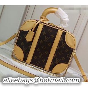 Shop Duplicate Louis Vuitton Monogram Canvas Mini Luggage Chain Bag M44581 2019 