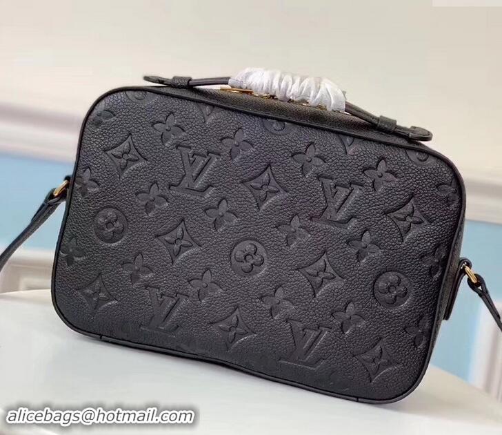 Unique Style Louis Vuitton Monogram Empreinte Saintonge Bag M44593 Noir 2019