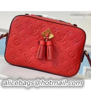 Best Grade Louis Vuitton Monogram Empreinte Saintonge Bag M44606 Scarlet 2019