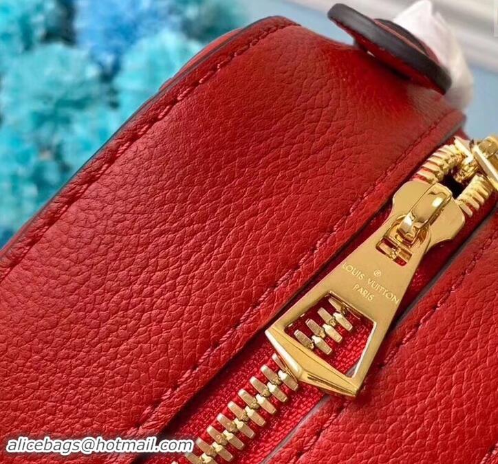 Best Grade Louis Vuitton Monogram Empreinte Saintonge Bag M44606 Scarlet 2019