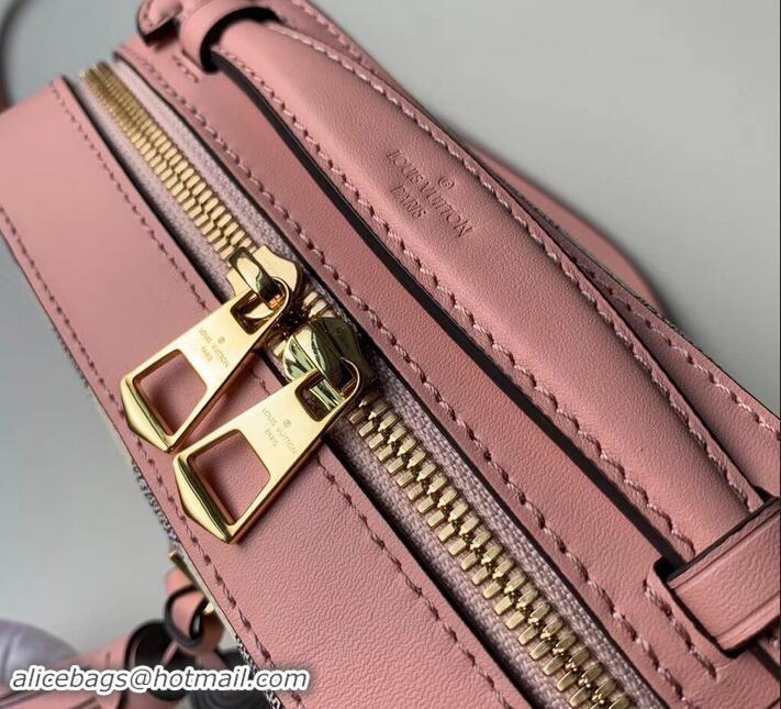 Hot Style Louis Vuitton Damier Azur Canvas Saintonge Bag N40155 Eau de Rose 2019