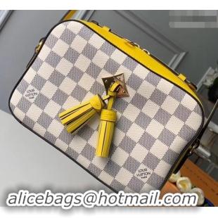 Most Popular Louis Vuitton Damier Azur Canvas Saintonge Bag N40154 Pineapple 2019