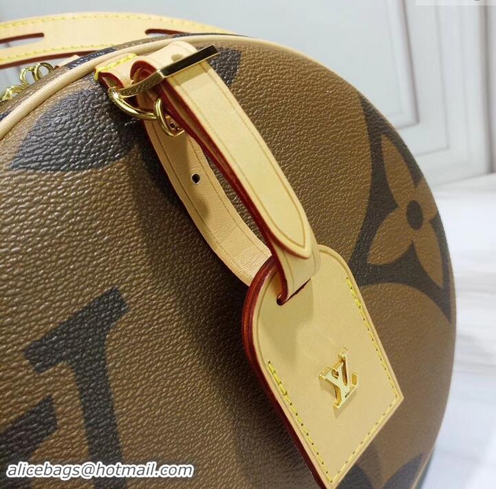 Sophisticated Louis Vuitton Monogram Canvas and Reverse Boite Chapeau Souple Bag M52294 2019