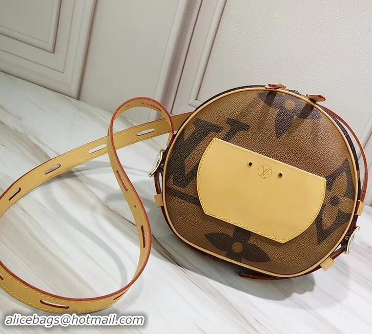 Sophisticated Louis Vuitton Monogram Canvas and Reverse Boite Chapeau Souple Bag M52294 2019