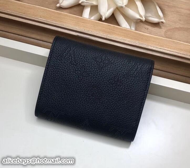 Grade Quality Louis Vuitton Mahina Leather Iris Compact Wallet M62540 Noir 2019 