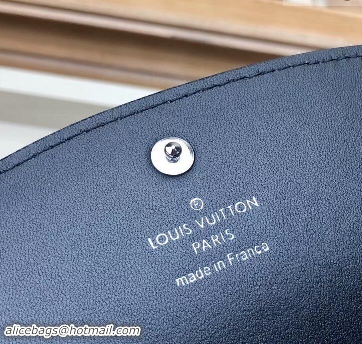 Grade Quality Louis Vuitton Mahina Leather Iris Compact Wallet M62540 Noir 2019 