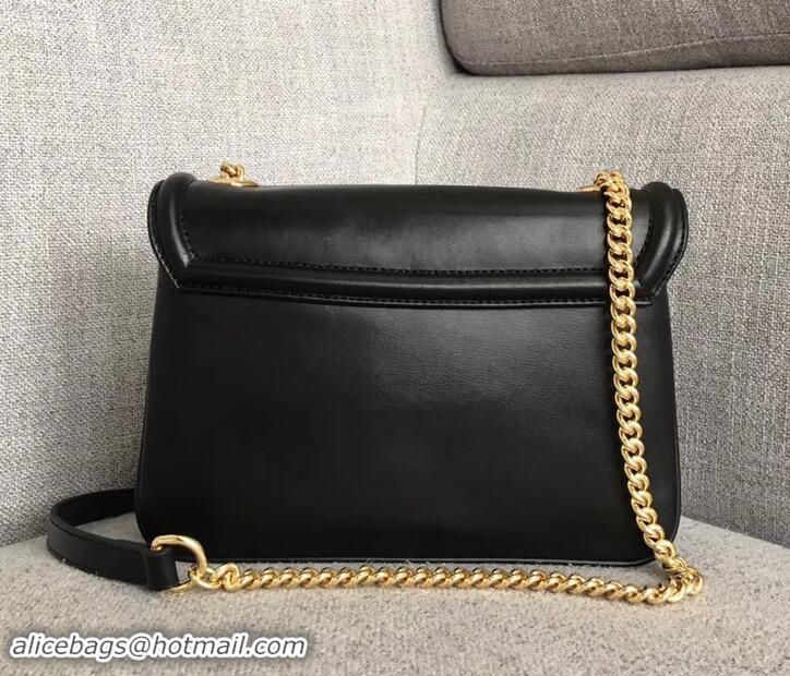 Luxury Discount Gucci Interlocking G Horsebit Rajah Small Shoulder Bag 537243 Black 2019 