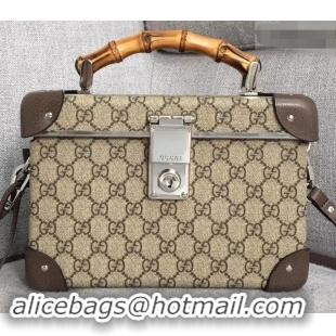 Luxurious Gucci Globe-Trotter GG Beauty Case Bag 533623 2019 