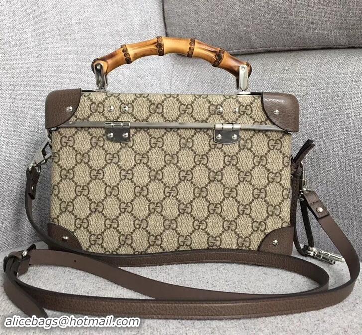 Luxurious Gucci Globe-Trotter GG Beauty Case Bag 533623 2019 