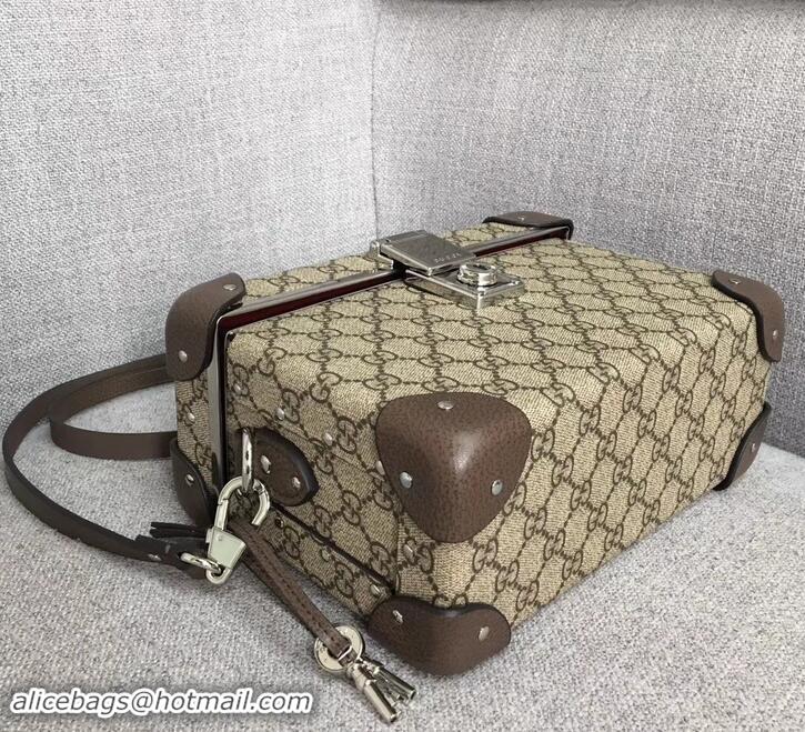 Luxurious Gucci Globe-Trotter GG Beauty Case Bag 533623 2019 