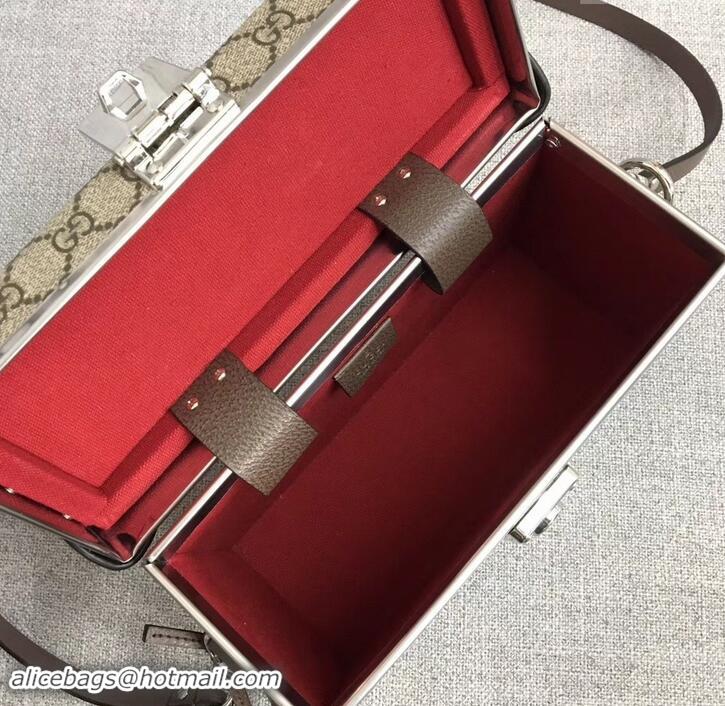 Luxurious Gucci Globe-Trotter GG Beauty Case Bag 533623 2019 