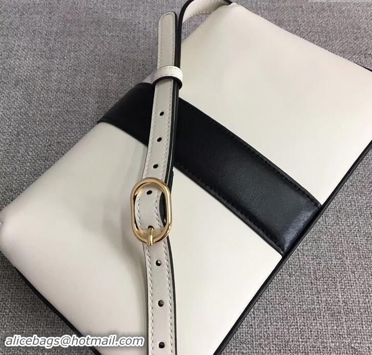 Best Price Gucci Arli Small Shoulder Bag 550129 White/Black 2019 