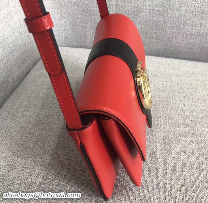 Imitation Gucci Arli Small Shoulder Bag 550129 Red/Black 2019 