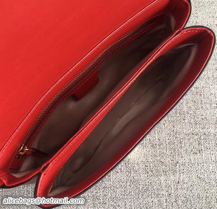 Imitation Gucci Arli Small Shoulder Bag 550129 Red/Black 2019 