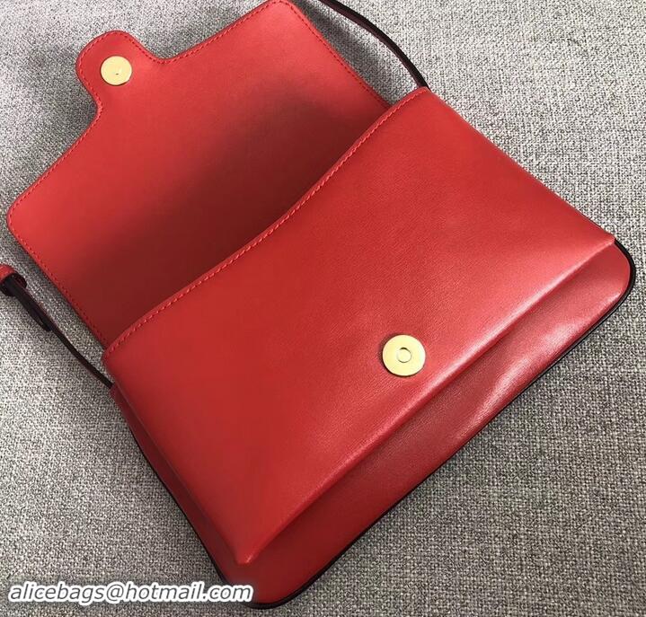 Imitation Gucci Arli Small Shoulder Bag 550129 Red/Black 2019 