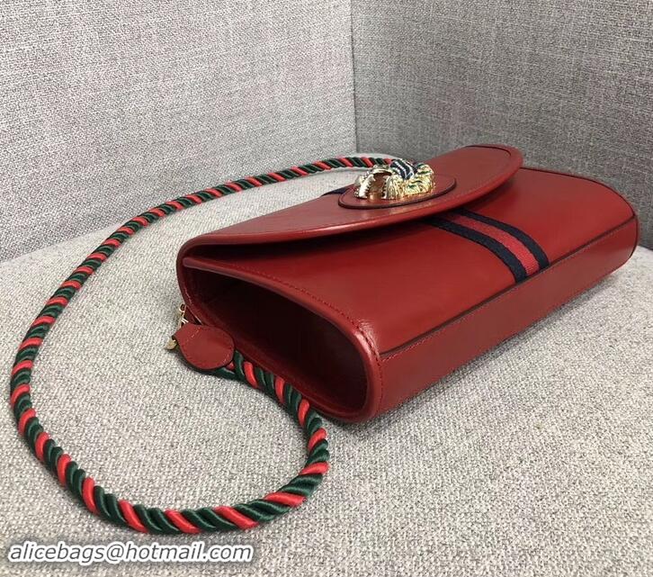 Unique Discount Gucci Web Rajah Small Shoulder Bag 570145 Red 2019