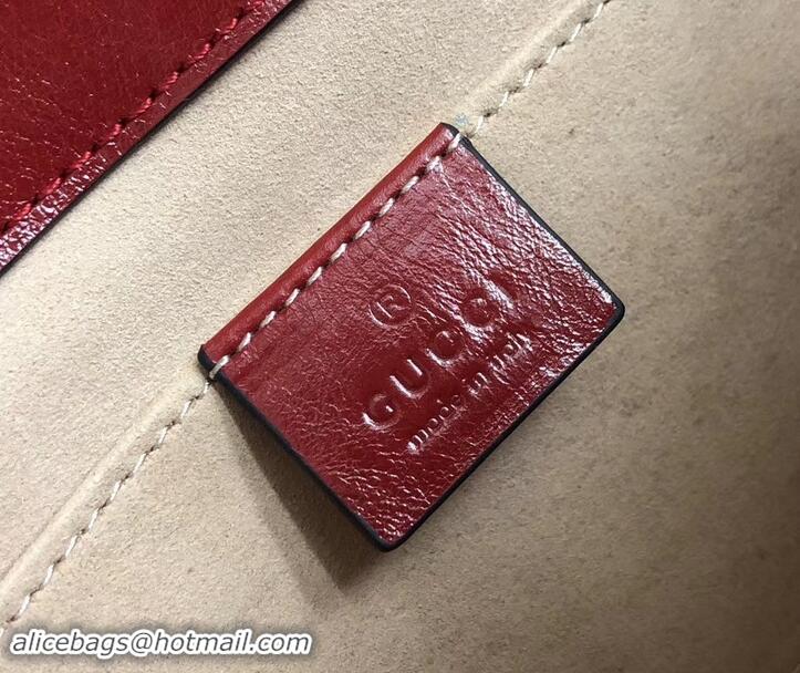 Unique Discount Gucci Web Rajah Small Shoulder Bag 570145 Red 2019