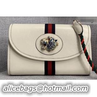 Good Product Gucci Web Rajah Small Shoulder Bag 570145 White 2019