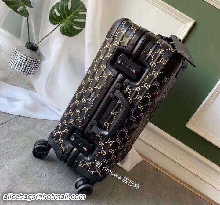 New Stylish Gucci x Rimowa GG Luggage 547999 Black 2019