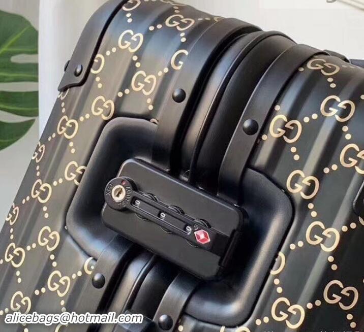 New Stylish Gucci x Rimowa GG Luggage 547999 Black 2019