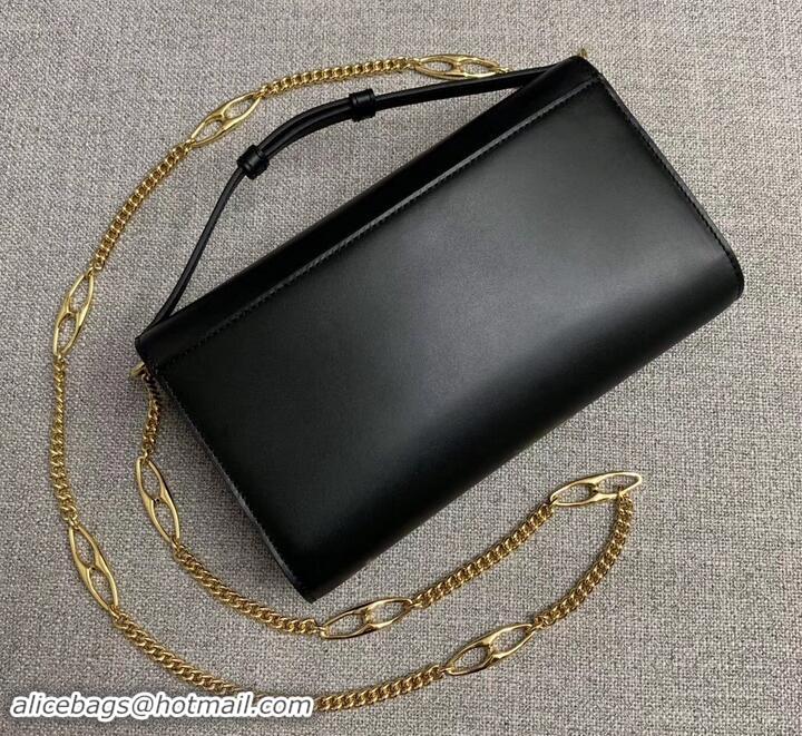 Popular Style Gucci Zumi Smooth Leather Small Shoulder Bag 572375 Black 2019