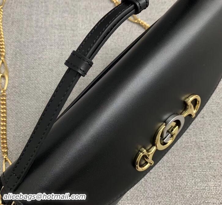 Good Looking Gucci Zumi Smooth Leather Mini Shoulder Bag 564718 Black 2019