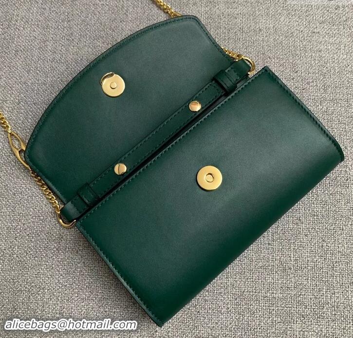 Top Quality Gucci Zumi Smooth Leather Mini Shoulder Bag 564718 Green 2019