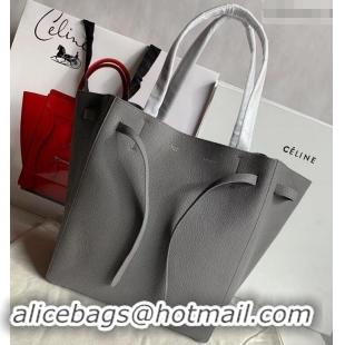 Best Quality Celine Small Cabas Phantom Bag in Grained Calfskin 401801 Gray