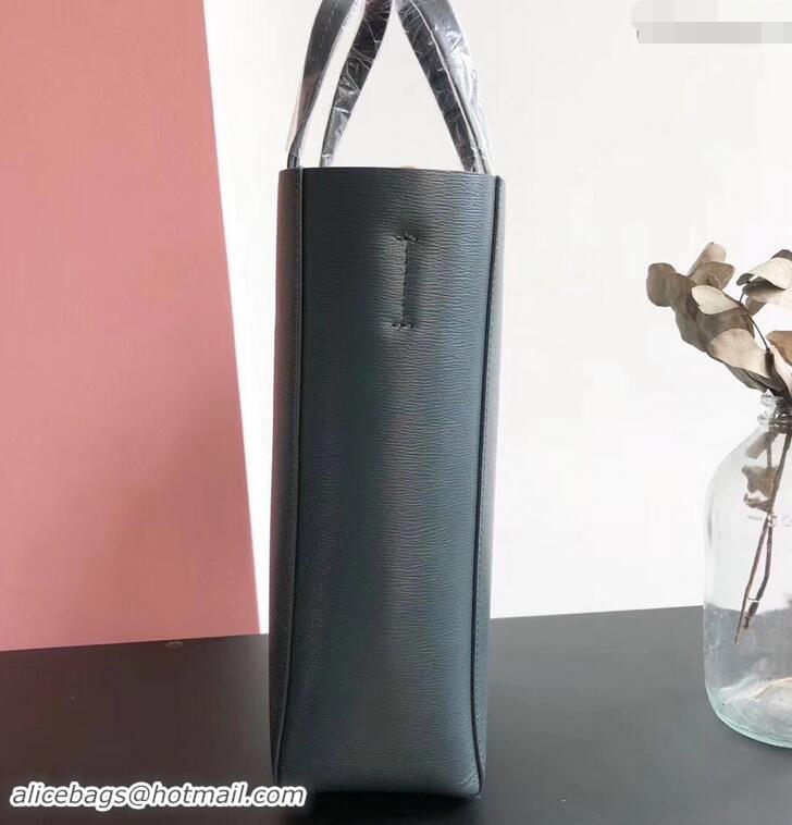 Good Quality Celine Small Cabas Shopping Bag in Grained Calfskin 189813 Dark Green 2019