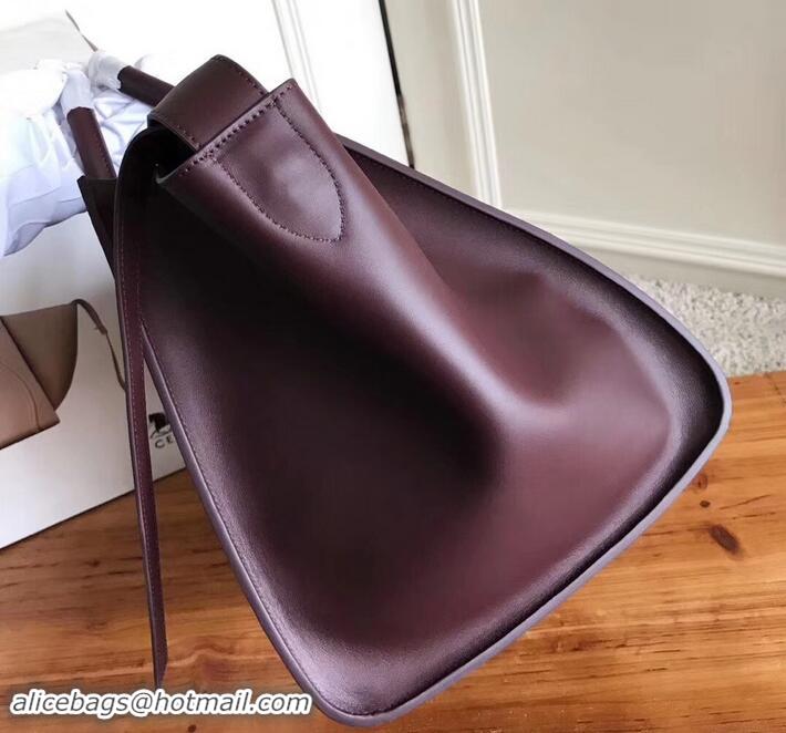 Imitation celine smooth calfskin phantom luggage 419023 burgundy