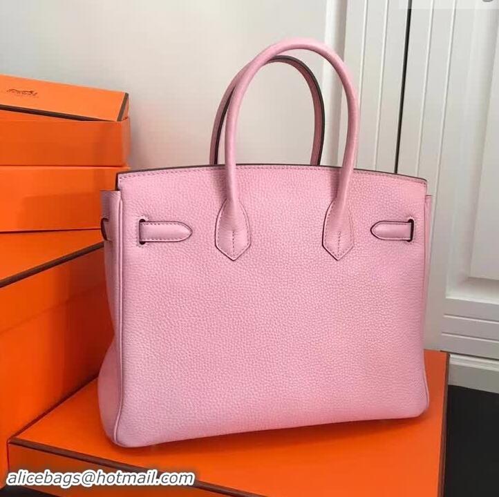 Unique Discount Hermes Birkin 30 Bag In Original Leather 420012 Baby Pink