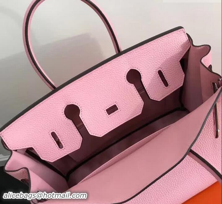 Unique Discount Hermes Birkin 30 Bag In Original Leather 420012 Baby Pink