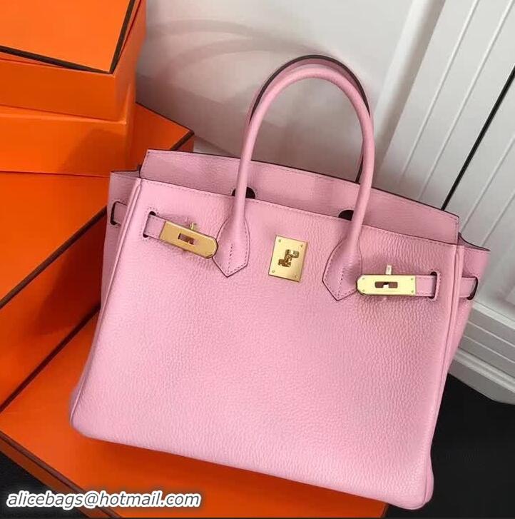 Unique Discount Hermes Birkin 30 Bag In Original Leather 420012 Baby Pink