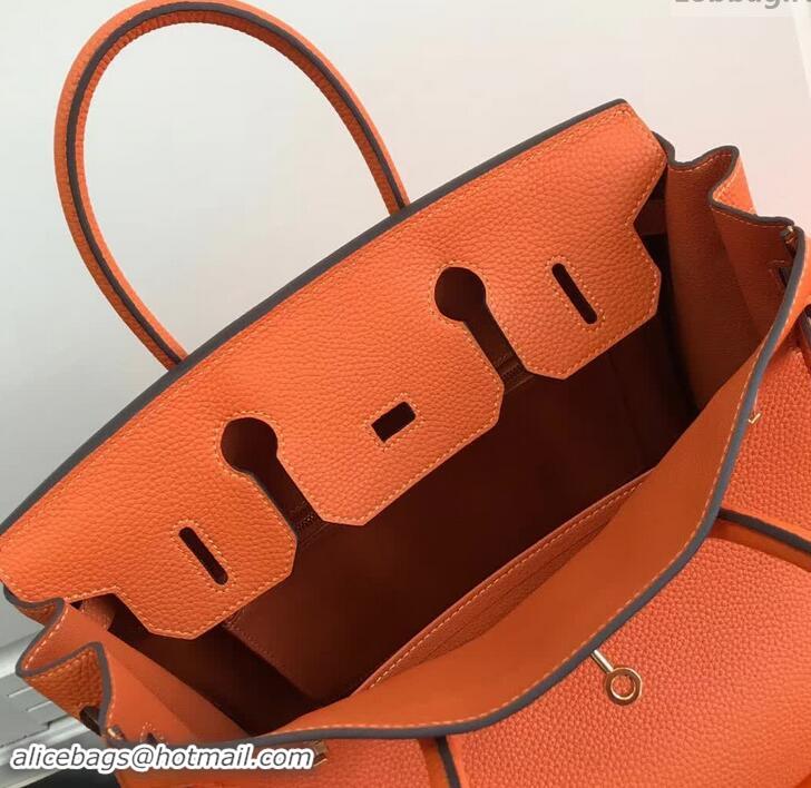 Cheap Price Hermes Birkin 30 Bag In Leather 420014 Orange